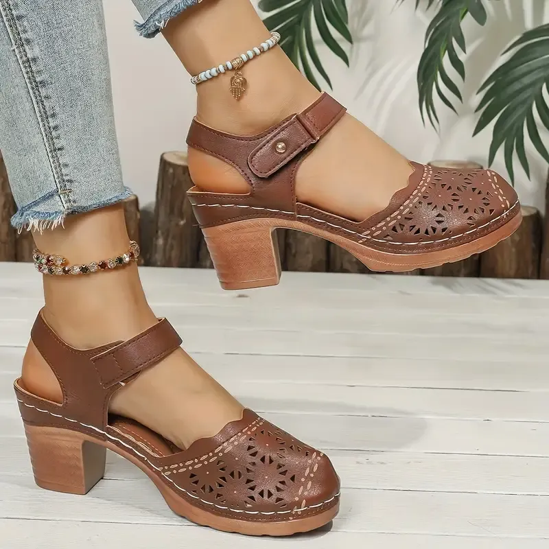 Women's Casual Chunky Heel Sandals ( BUY 2 FREE SHIPPING )