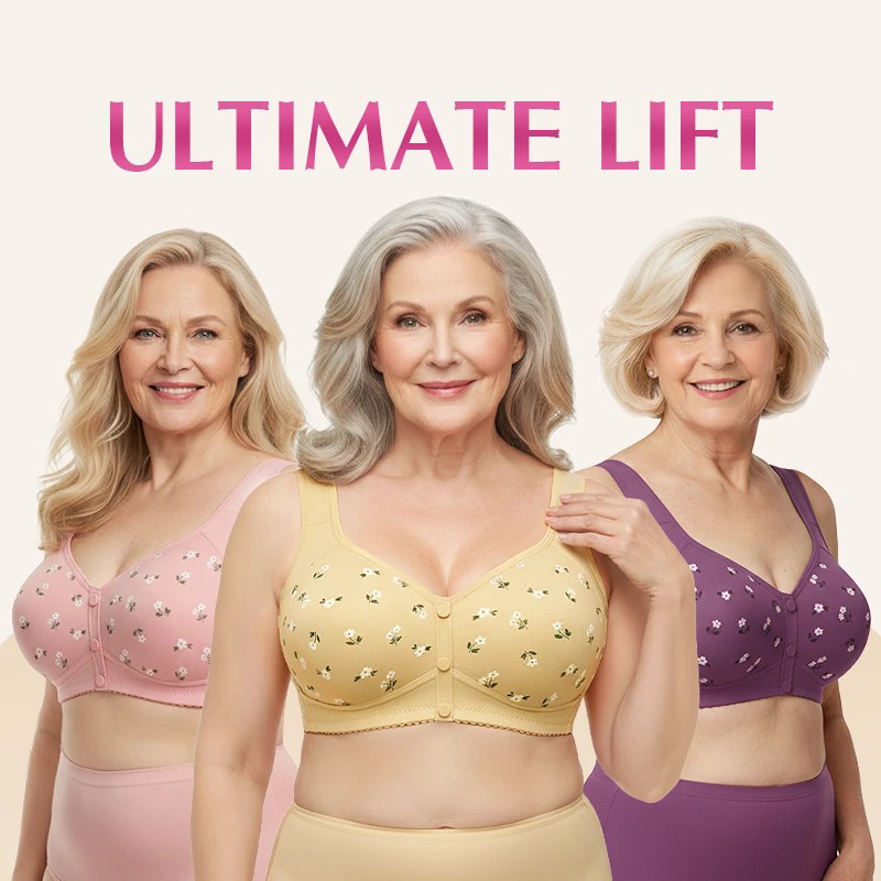 Pay 1 Get 3 - Comfortable & Convenient Front Button Bra