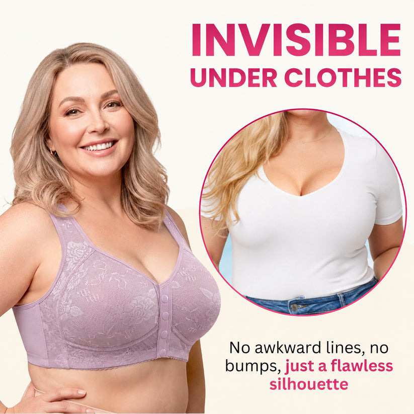 Pay 1 Get 3 - Front Closure Breathable Cotton Lifting Bra