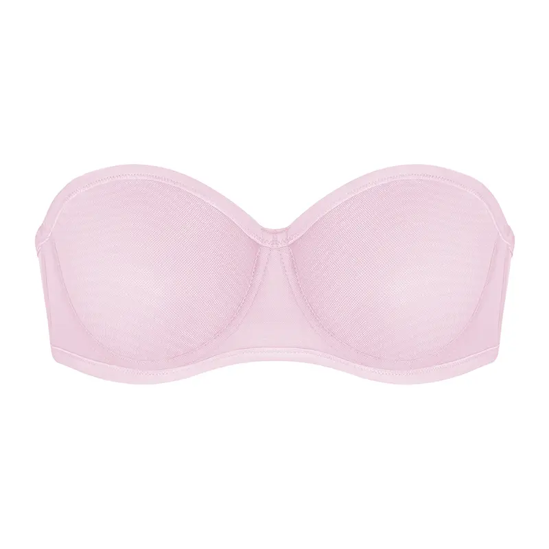 Pay 1 Get 3 - Women's Convertible Strapless Minimiser Bandeau Bra