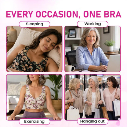 Pay 1 Get 3 - Convenient Front-Closure Ultra Thin Bra