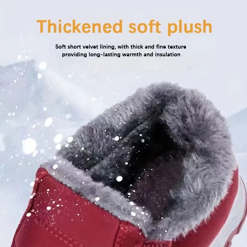 Women's Winter Plush Warm & Waterproof & Anti-slip Orthopedic Shoes (HOT SALE !!!-50% OFF)