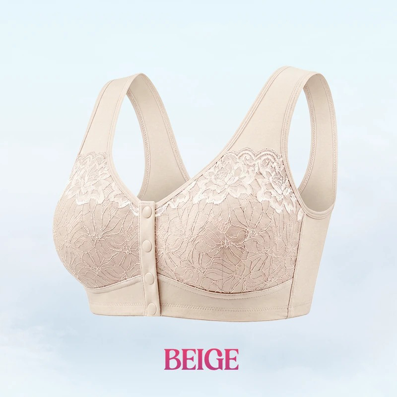 Pay 1 Get 3 - Front Closure Breathable Cotton Lifting Bra for Seniors
