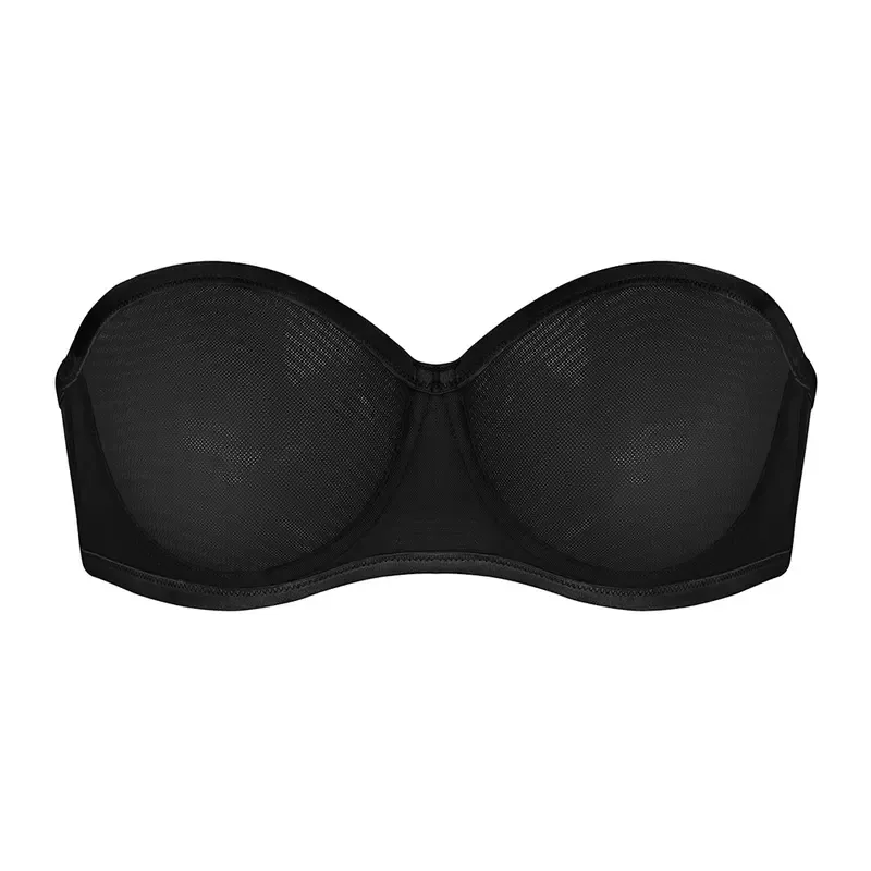 Pay 1 Get 3 - Women's Convertible Strapless Minimiser Bandeau Bra