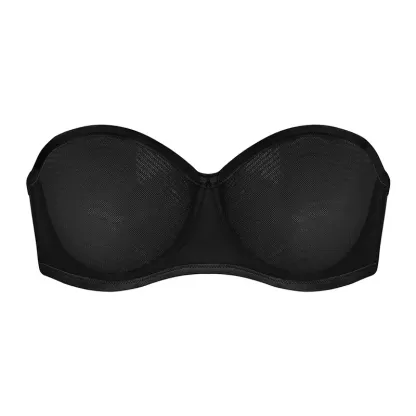 Pay 1 Get 3 - Women's Convertible Strapless Minimiser Bandeau Bra