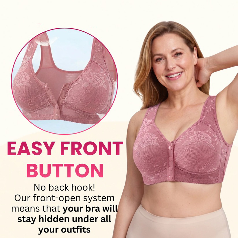 Pay 1 Get 3 - Front Closure Breathable Cotton Lifting Bra