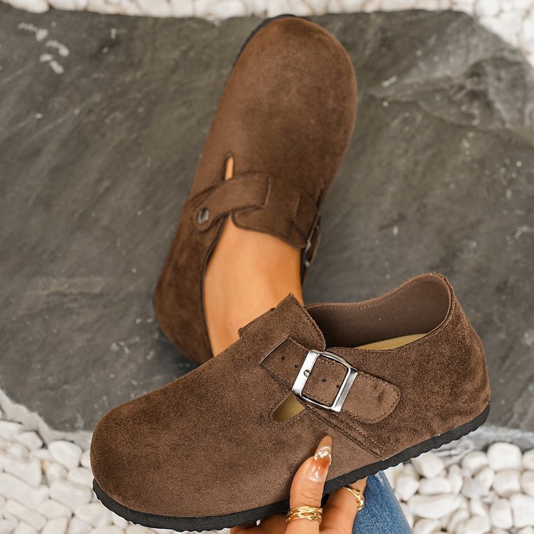 Comfortable Birkenstock-style shoes with soft soles and soft uppers ( BUY 2 FREE SHIPPING )