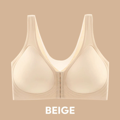 Pay 1 Get 3 - Seamless Front Buckle Cross Back Shaping Bra For Seniors