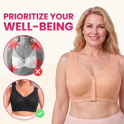 Pay 1 Get 3 - Front Closure Breathable Cotton Lifting Bra