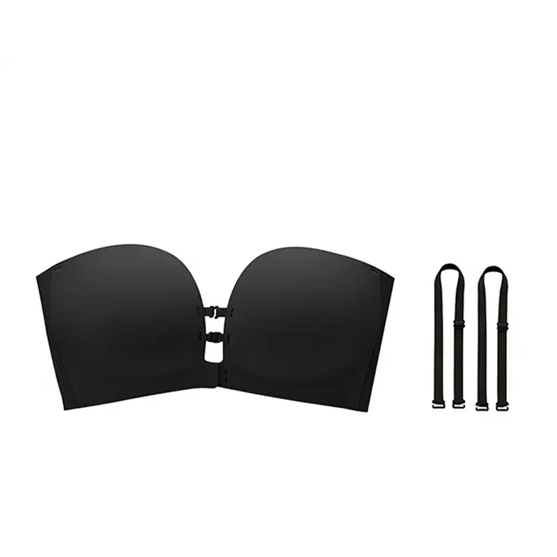 Pay 1 Get 2 - Women's Strapless Front Closure Bra