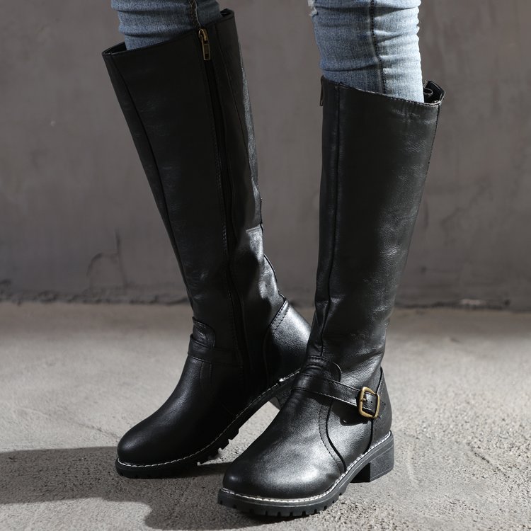 Women's Winter Waterproof Leather Boots