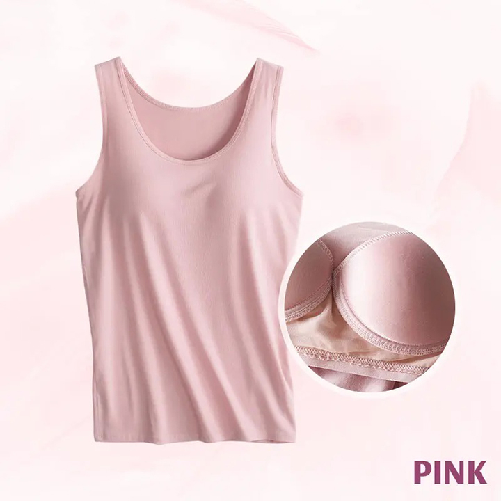 Pay 1 Get 3 - Soft Built-In Bra Tank Top for Women