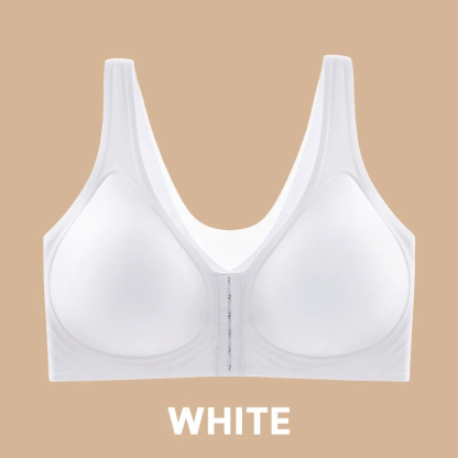 Pay 1 Get 3 - Seamless Front Buckle Cross Back Shaping Bra For Seniors