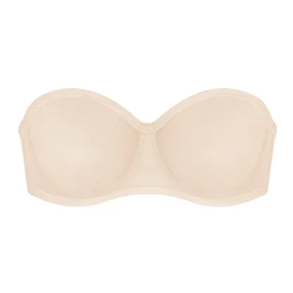 Pay 1 Get 3 - Women's Convertible Strapless Minimiser Bandeau Bra