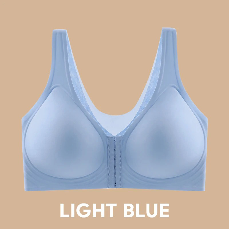 Pay 1 Get 3 - Seamless Front Buckle Cross Back Shaping Bra For Seniors