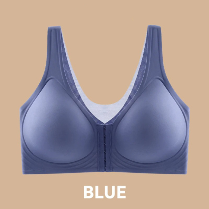 Pay 1 Get 3 - Seamless Front Buckle Cross Back Shaping Bra For Seniors