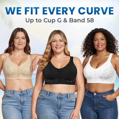 Pay 1 Get 3 - Powerful Lifting & Shaping Front Zipper Bra
