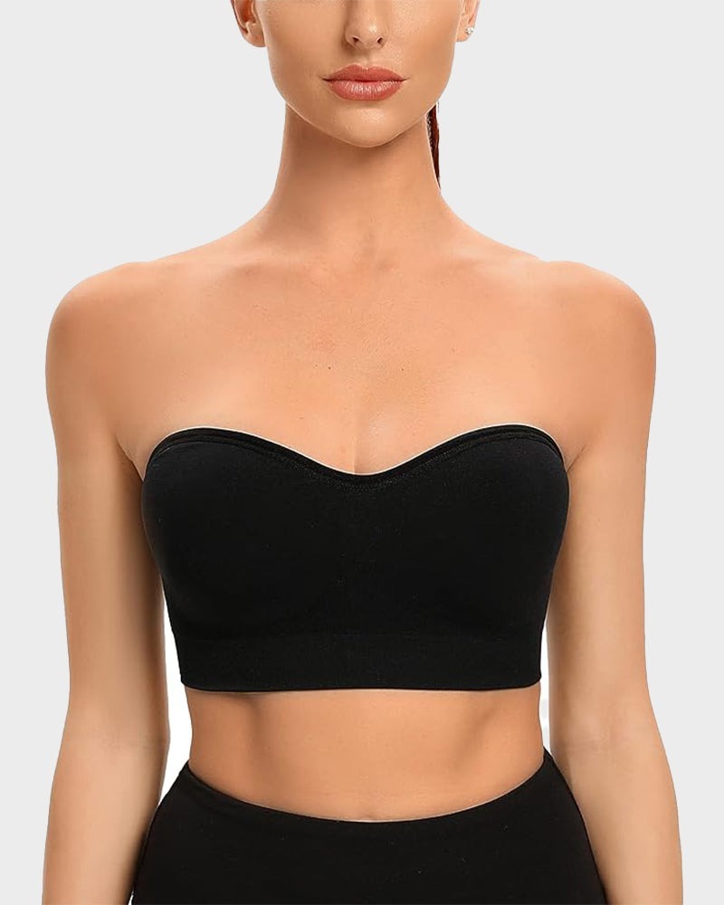 Pay 1 Get 3 - Wireless Strapless Bandeau Bra