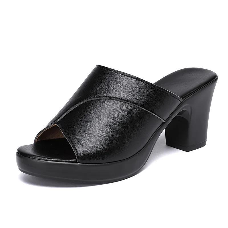High Heel Flat Arch Support Sandals