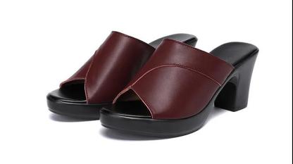 High Heel Flat Arch Support Sandals