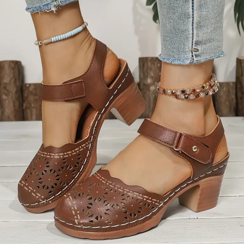 Women's Casual Chunky Heel Sandals ( BUY 2 FREE SHIPPING )
