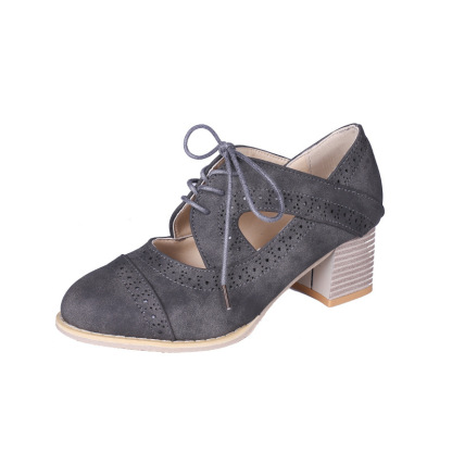 🔥Last Day 60% OFF - New large size breathable retro thick heel sandals