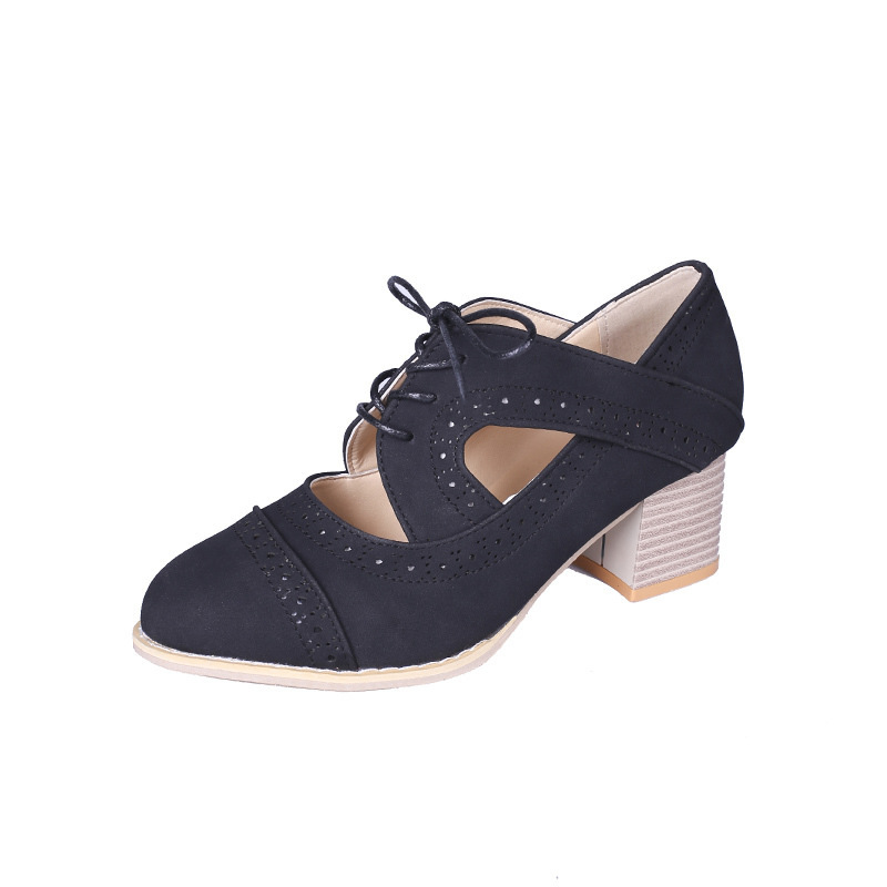 🔥Last Day 60% OFF - New large size breathable retro thick heel sandal