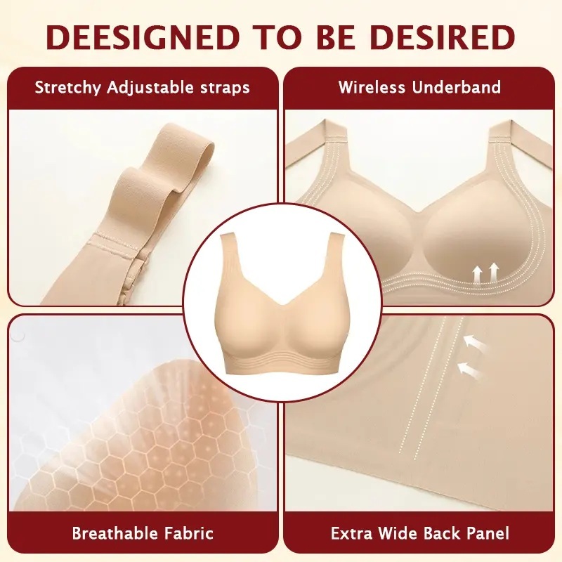 Pay 1 Get 3 - Super firming Wirefree Bra