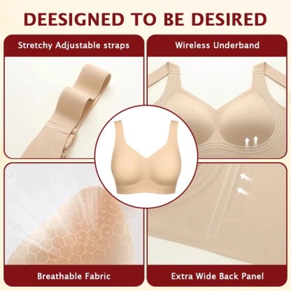 Pay 1 Get 3 - Super firming Wirefree Bra