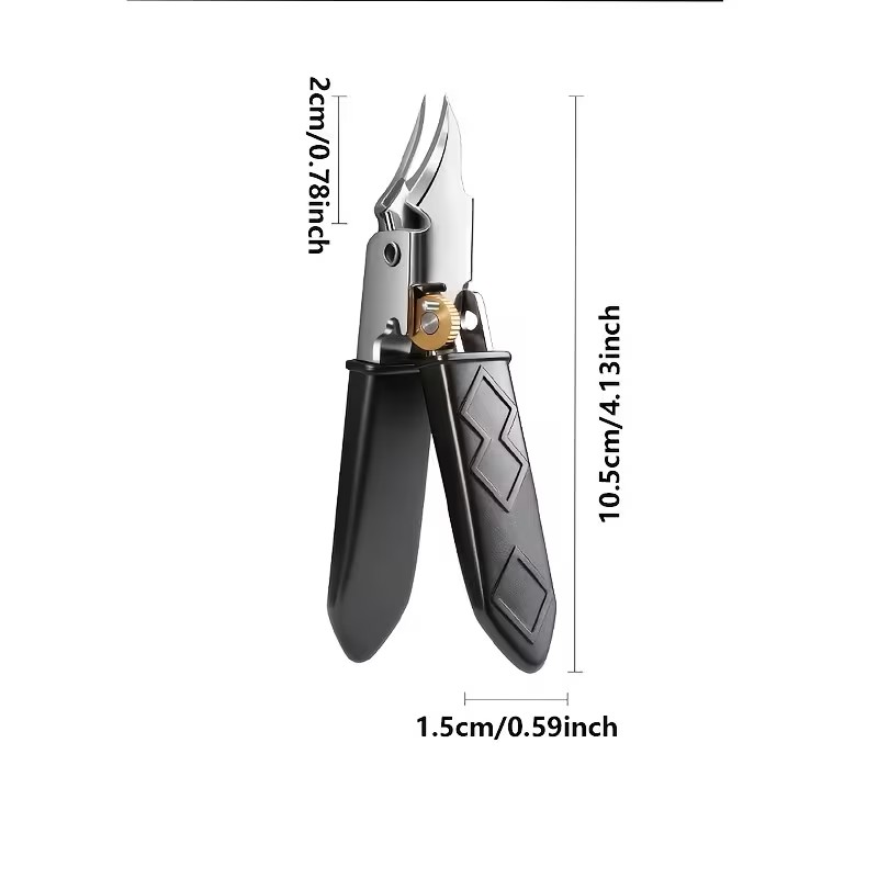 New Model of Ultra-Sharp Angled Pulley Switch Nail Clippers, Cuticle Nippers, And Large Toenail Scissors