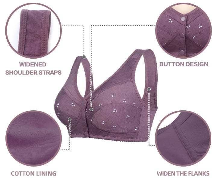 BUY ONE GET ONE FREE 🌹 Front Closure Breathable Bra