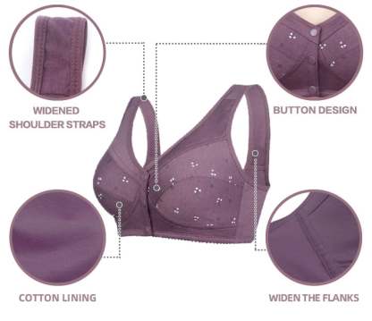 BUY ONE GET ONE FREE 🌹 Front Closure Breathable Bra