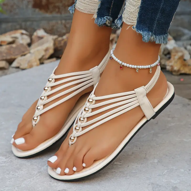 Recommended Women's Bohemian Adjustable Ankle Strap Flat Sandals ( BUY 2 FREE SHIPPING )