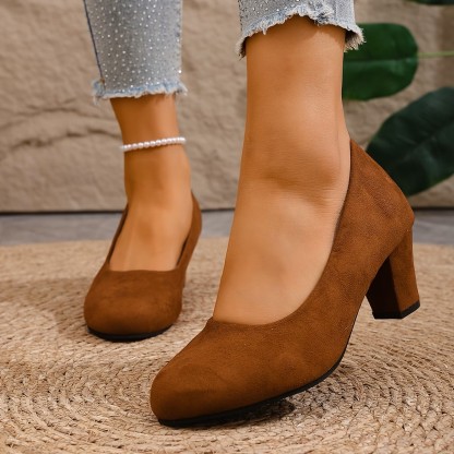 Women's Solid Color One-Strap High Heels ( BUY 2 FREE SHIPPING )