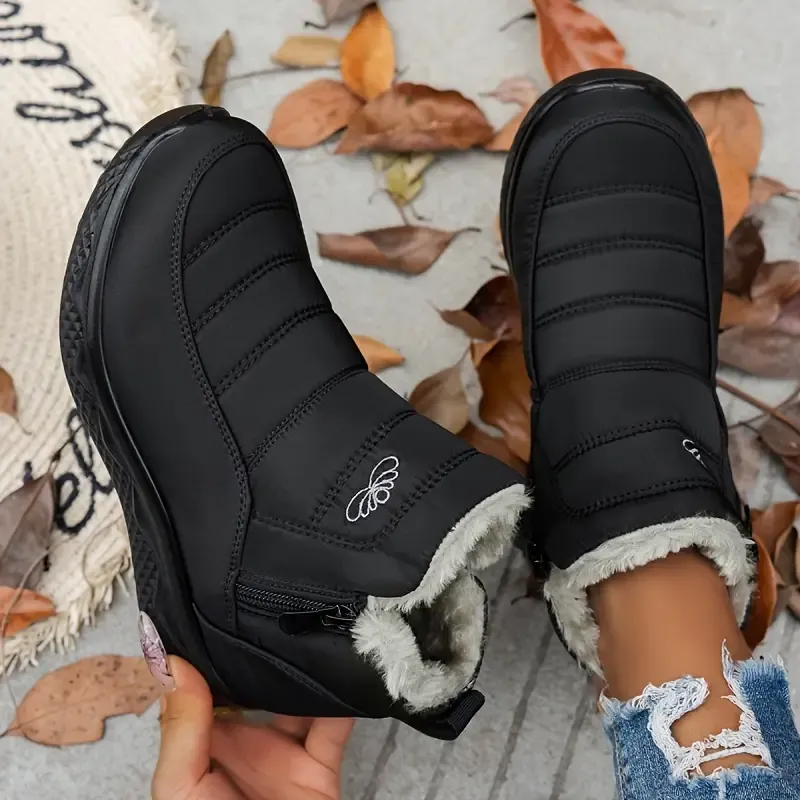 Women’s Insulated Snow Boots – Waterproof, Non-Slip & Fur Lined