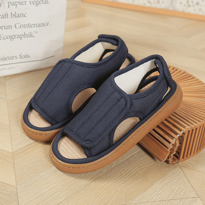 Foot comfort – Adjustable anti-slip Velcro sandals