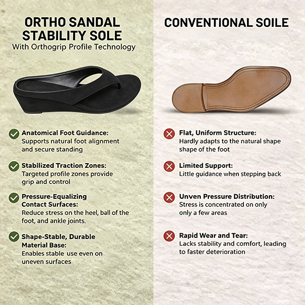 Foot comfort – Comfort leather slippers with anatomical pressure relief