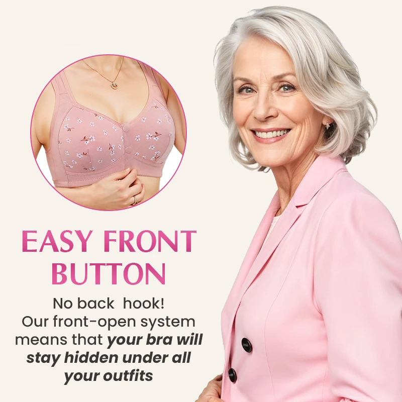 Pay 1 Get 3 - Comfortable & Convenient Front Button Bra