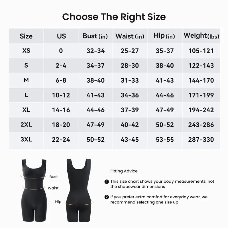 Pay 1 Get 3 - Tummy Control Butt Lifter Faja Bodysuit