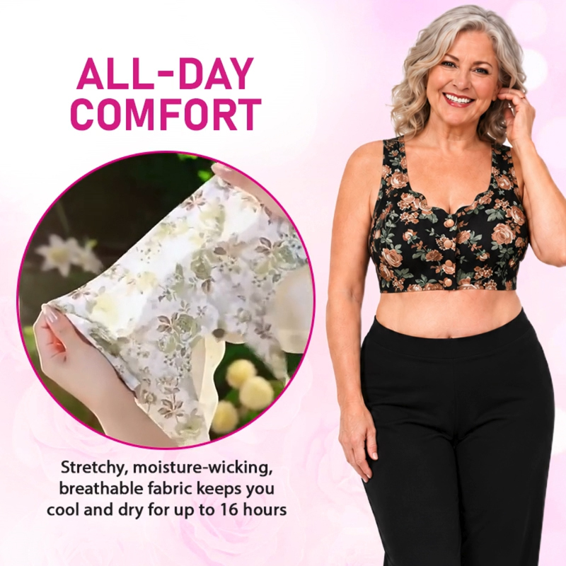 Pay 1 Get 3 - Convenient Front-Closure Ultra Thin Bra