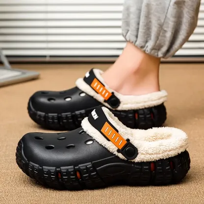 Men's & Women's Warm Indoor/Outdoor Slippers with Soft Fleece Lining