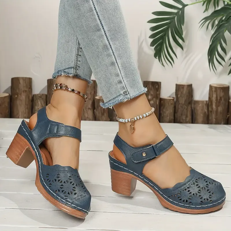 Women's Casual Chunky Heel Sandals ( BUY 2 FREE SHIPPING )