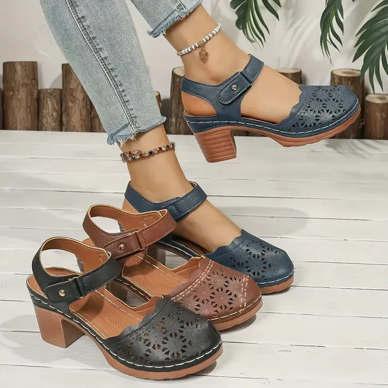 Women's Casual Chunky Heel Sandals ( BUY 2 FREE SHIPPING )