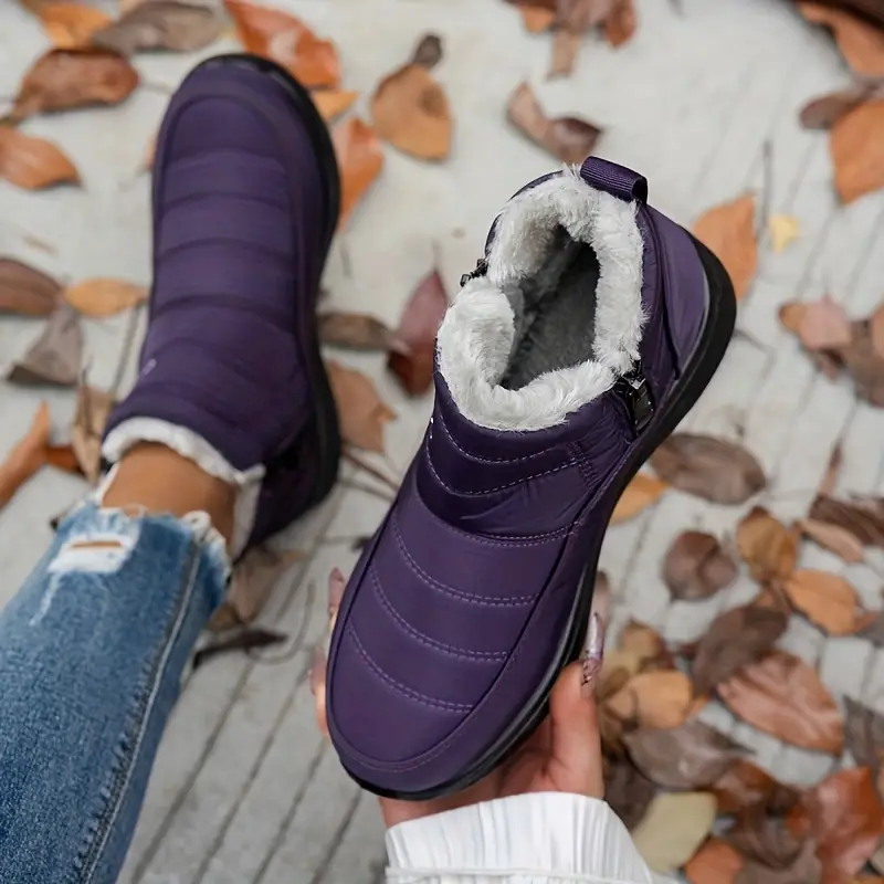 Women’s Insulated Snow Boots – Waterproof, Non-Slip & Fur Lined