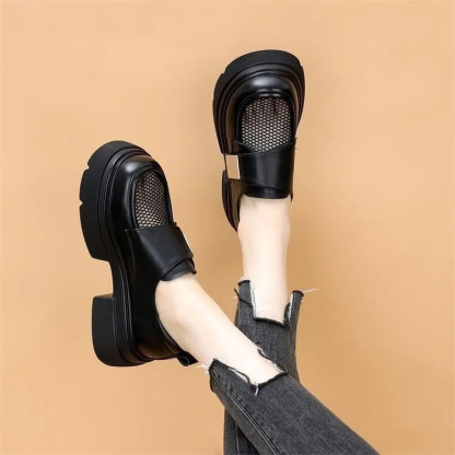 [Comfortable Wedge] Women's Velcro thick sole Heeled Sandals