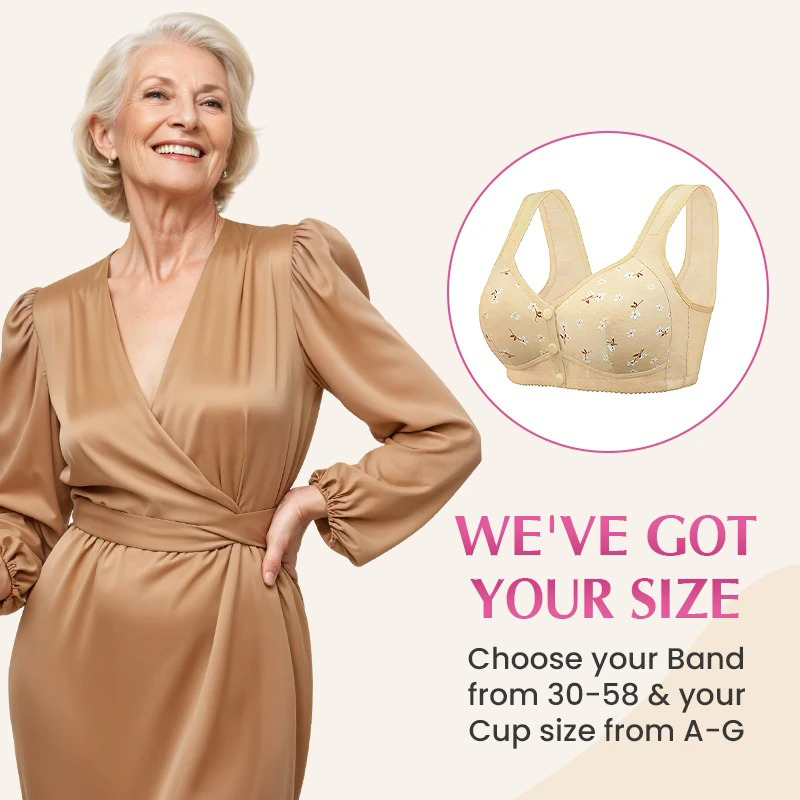 Pay 1 Get 3 - Comfortable & Convenient Front Button Bra