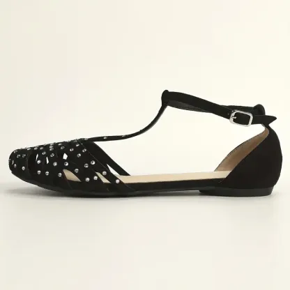 [Copy]🔥Last Day Promotion 50% OFF - Women's Rhinestone Butterfly Decor Flat Sandals