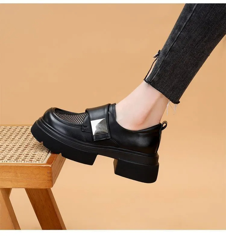 [Comfortable Wedge] Women's Velcro thick sole Heeled Sandals