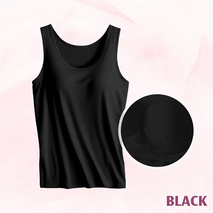 Pay 1 Get 3 - Soft Built-In Bra Tank Top for Women