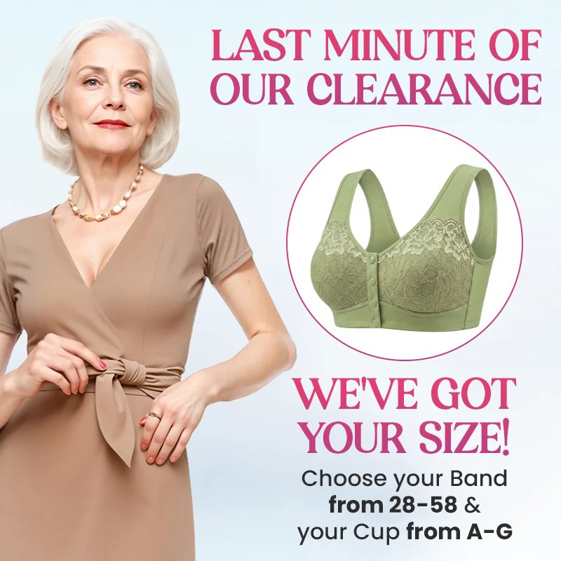 Pay 1 Get 3 - Front Closure Breathable Lifting Bra for Seniors